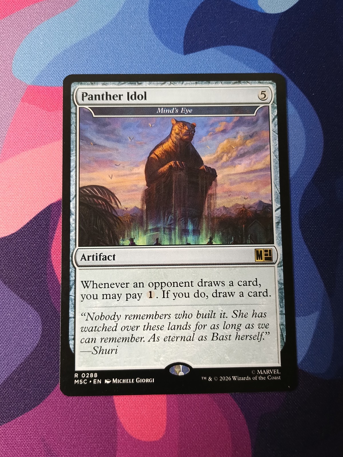 Panther Idol / Mind’s Eye | Marvel Super Heroes | NM | MTG