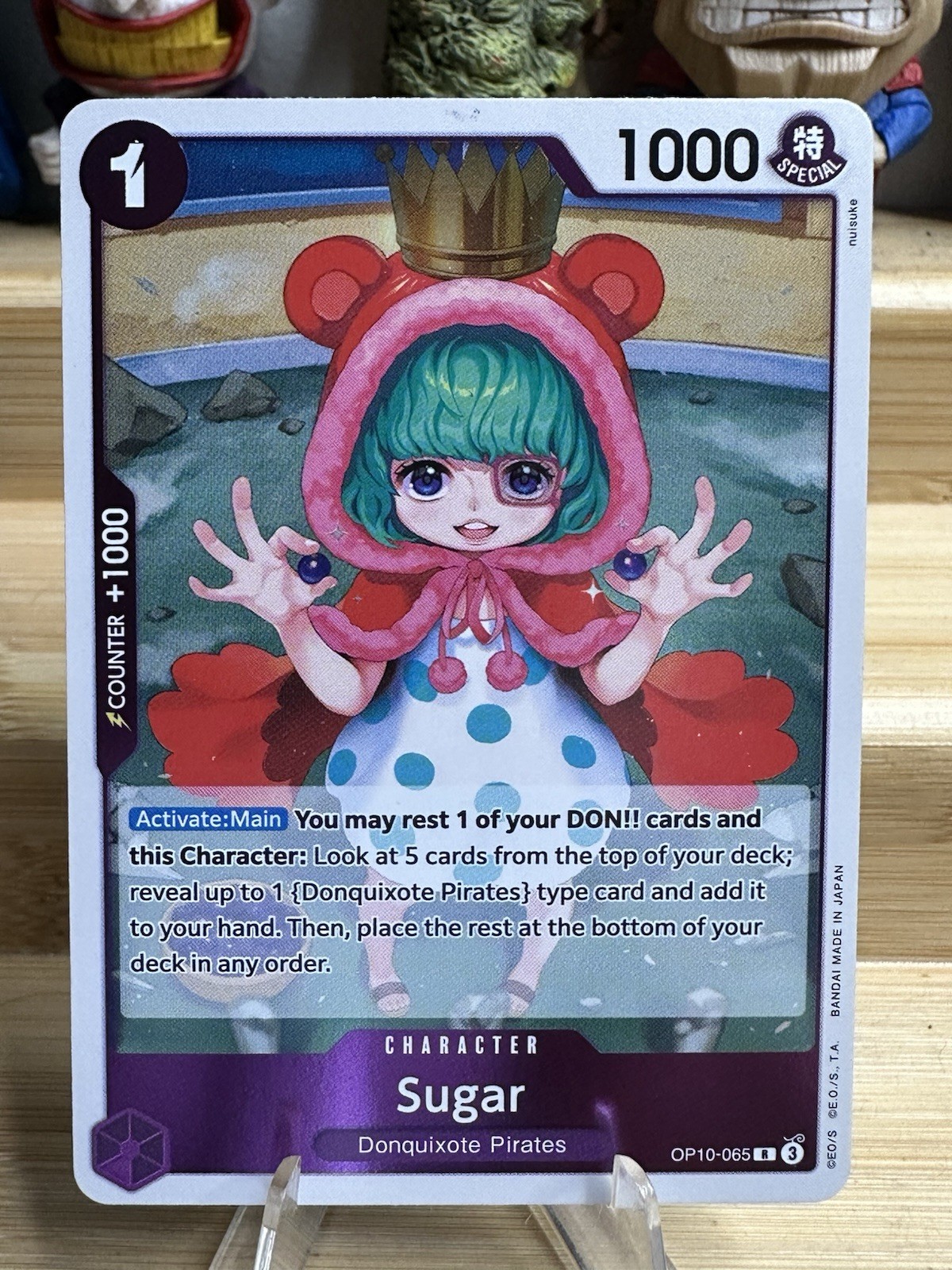 Sugar R Foil One Piece Royal Blood #OP10-065