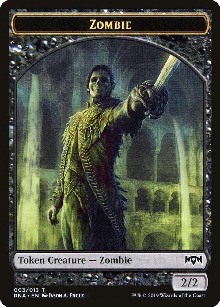 Zombie Token [Ravnica Allegiance – 3] NM