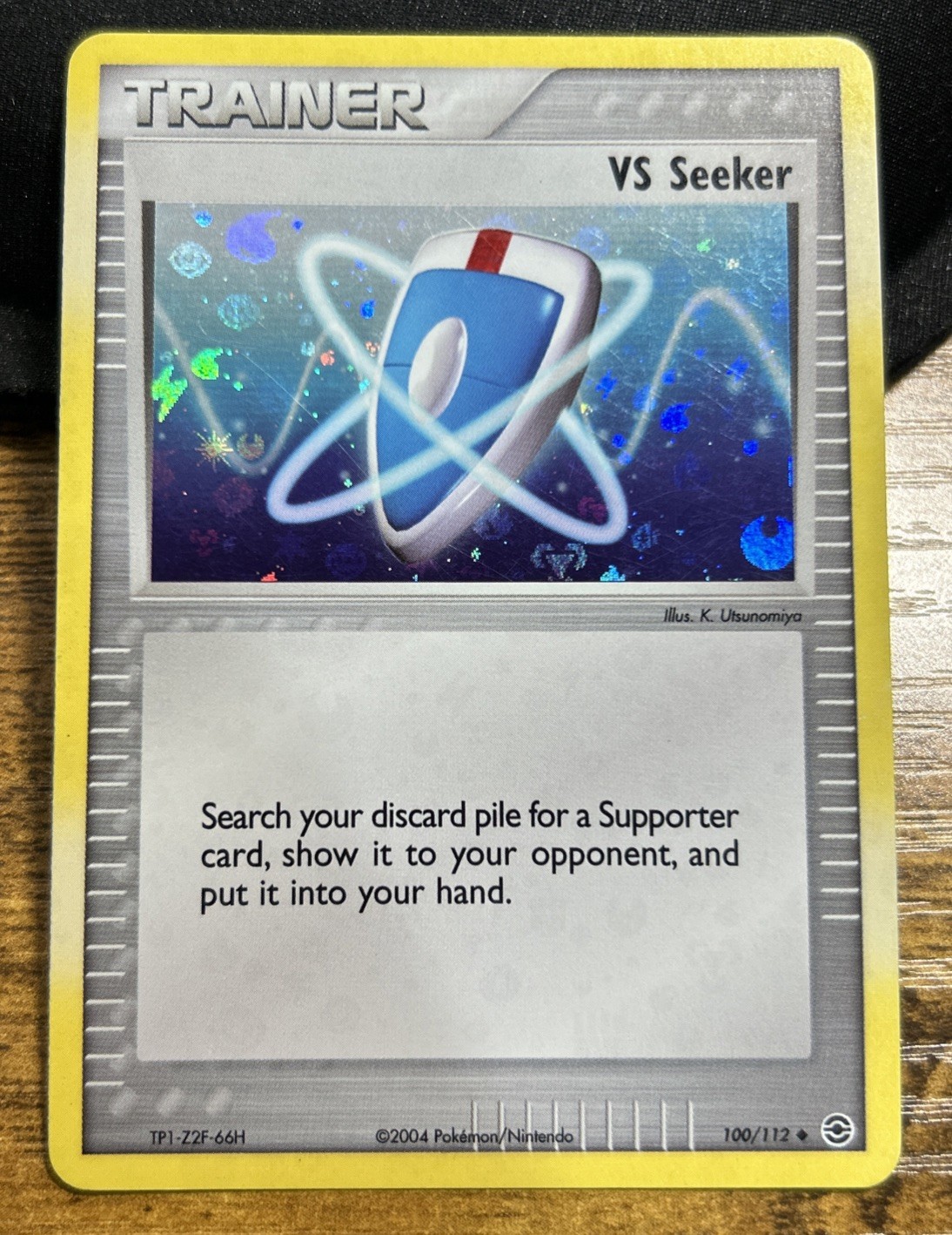 VS Seeker Fire Red & Leaf Green 100/112 Reverse Holo Pokemon Card