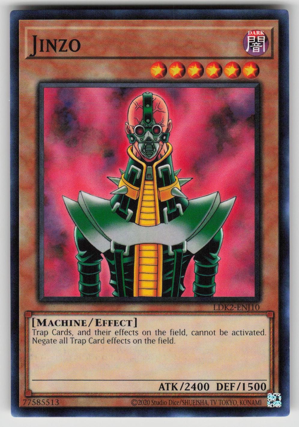 Jinzo LDK2-ENJ10 Common / Short Print Legendary Decks II Yu-Gi-Oh Unlimited NM