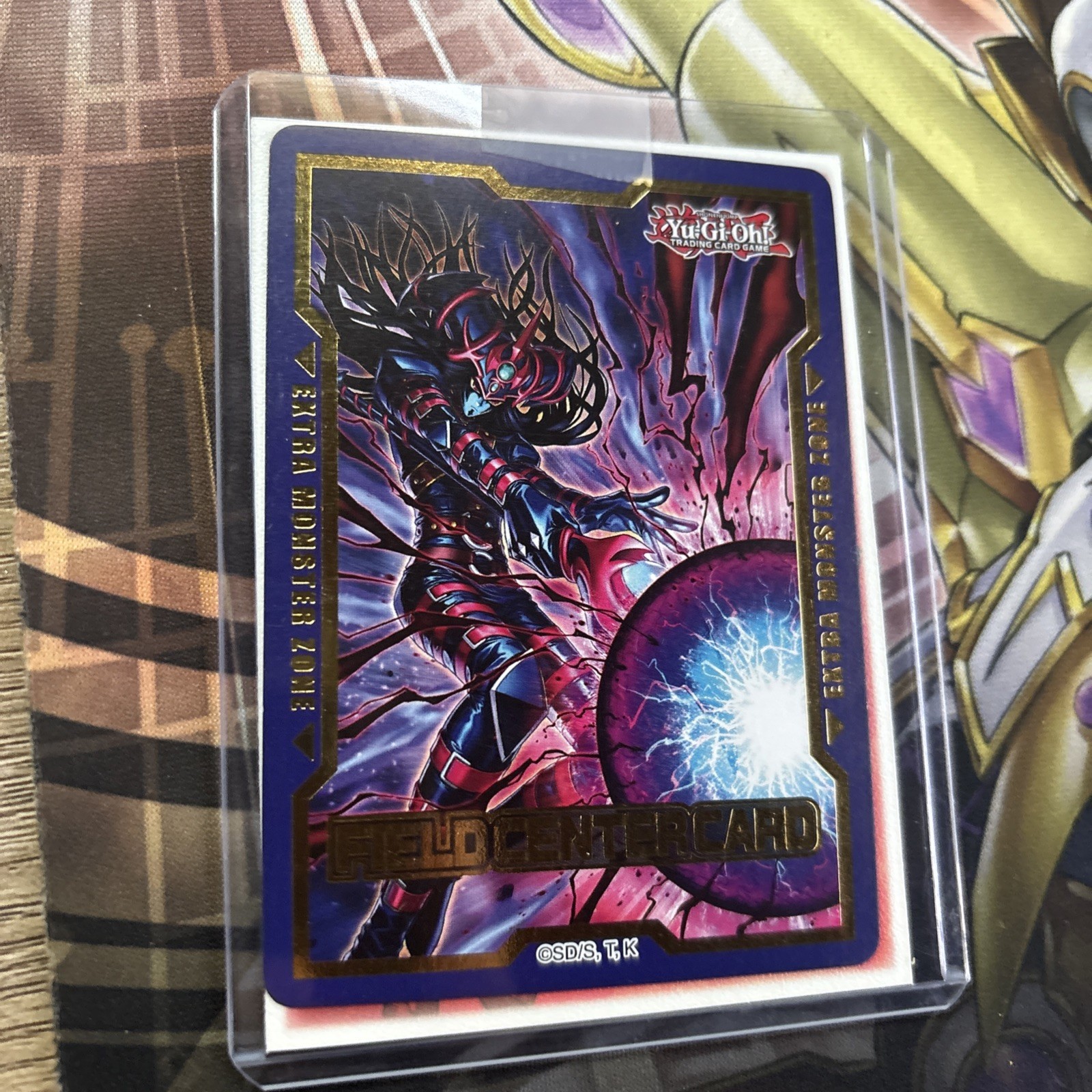 YUGIOH FIELD CENTER CARD: CHAOS ORIGINS DARK MAGICIAN OF CHAOS