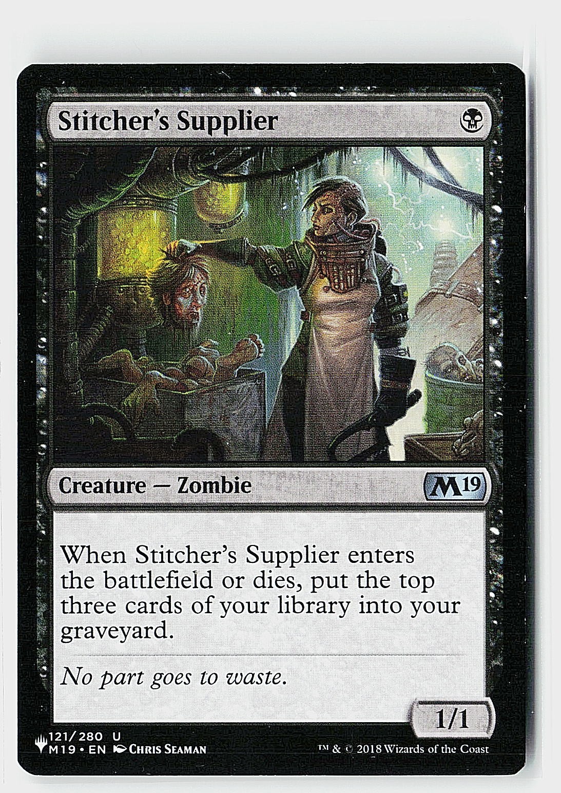 Stitcher’s Supplier U Core Set 2019 121 NM
