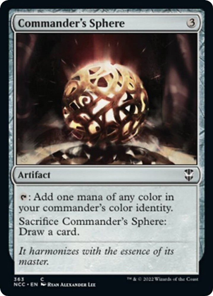Commander’s Sphere – 363 – NM – Commander: Streets of New Capenna