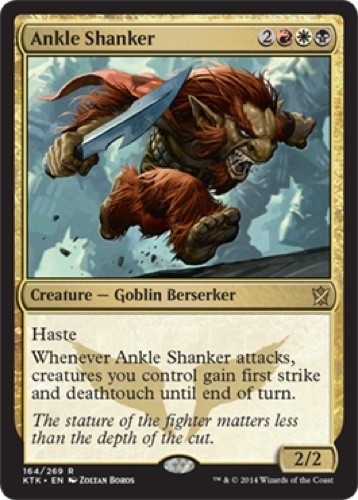 Ankle Shanker – 164/269 – Khans of Tarkir – MTG – Rare – NM/M