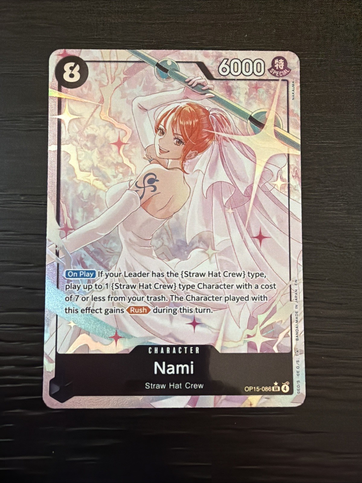 One Piece TCG: Nami (Alternate Art) OP15-086 Adventure on Kami’s Island Foil