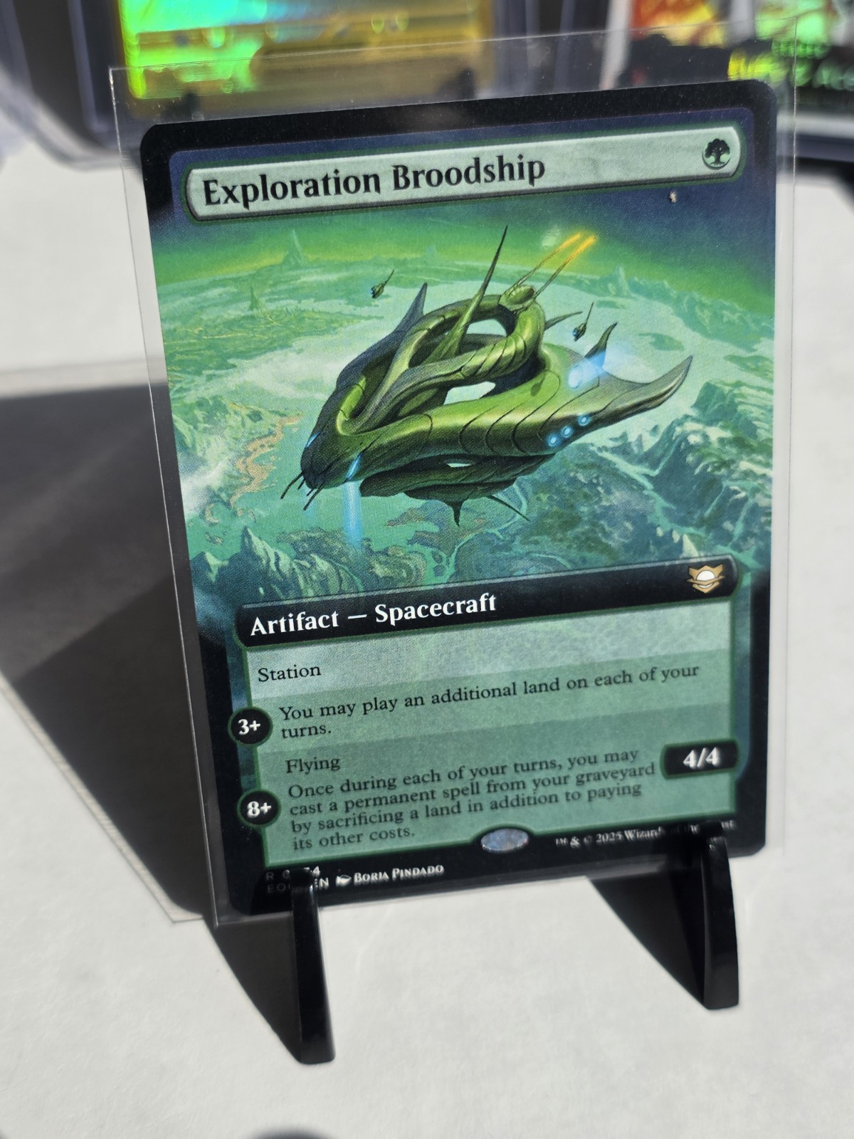 Exploration Broodship (Extended Art) Commander: Edge of Eternities MTG