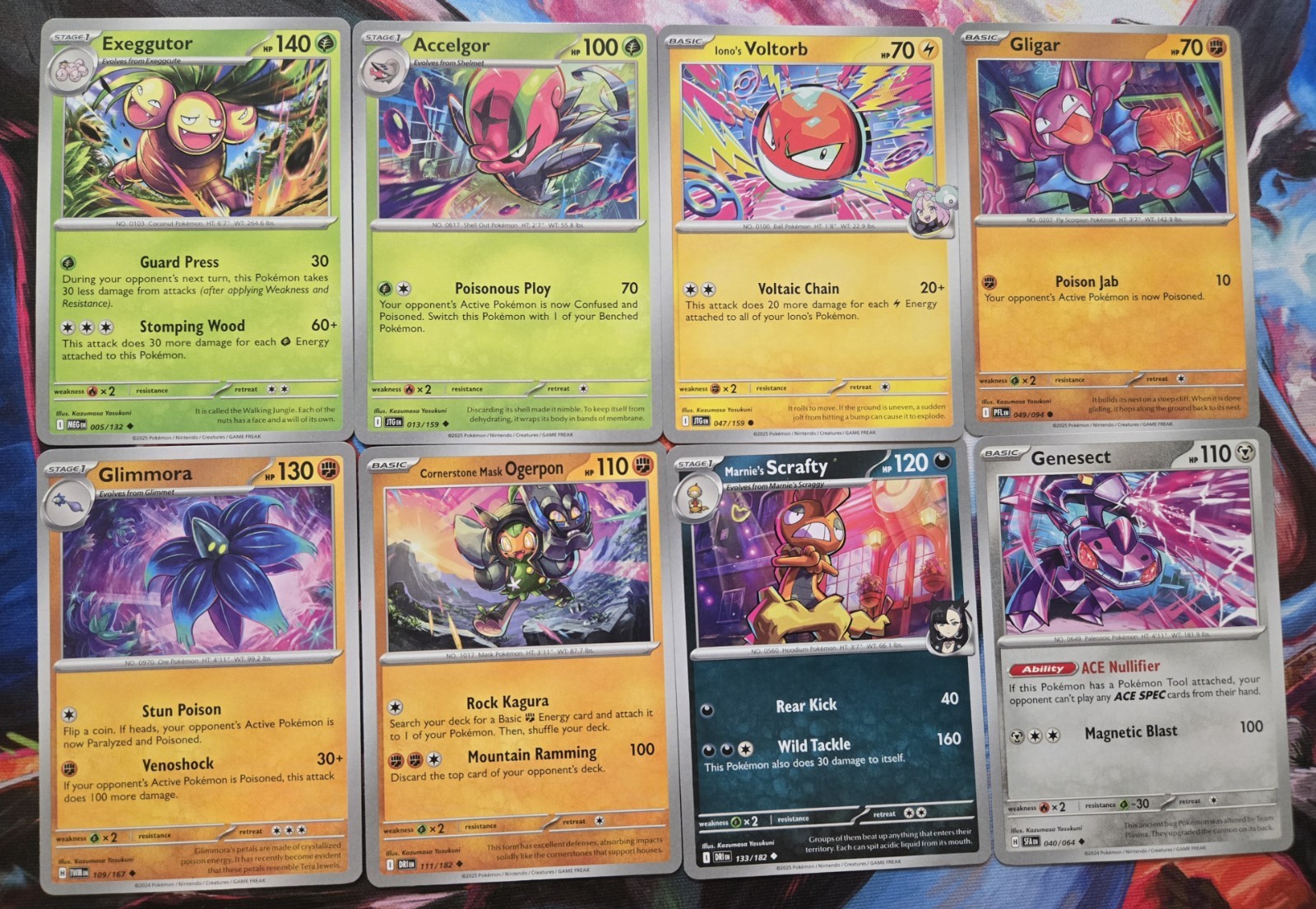 8 Kazumasa Yasakuni Pokemon Cards English TCG