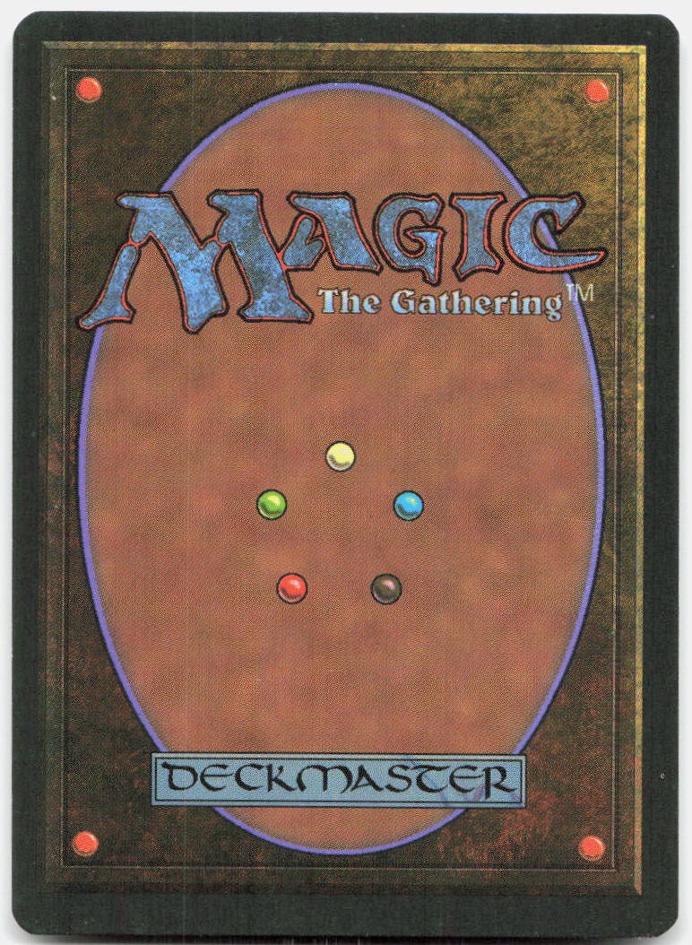Red Elemental Blast Moderately Played Fourth Edition Common Magic: The Gathering