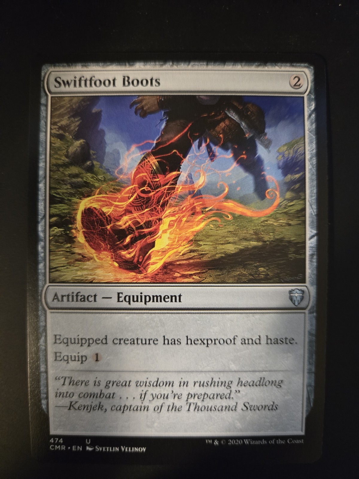 Swiftfoot Boots NM Commander Legends MTG FREE SHIPPING