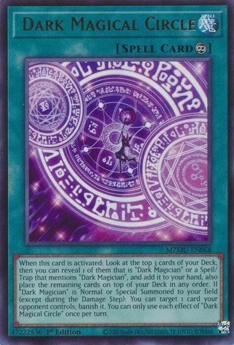 YuGiOh! Dark Magical Circle MZMU-EN068 Ultra Rare Maze Of Muertos