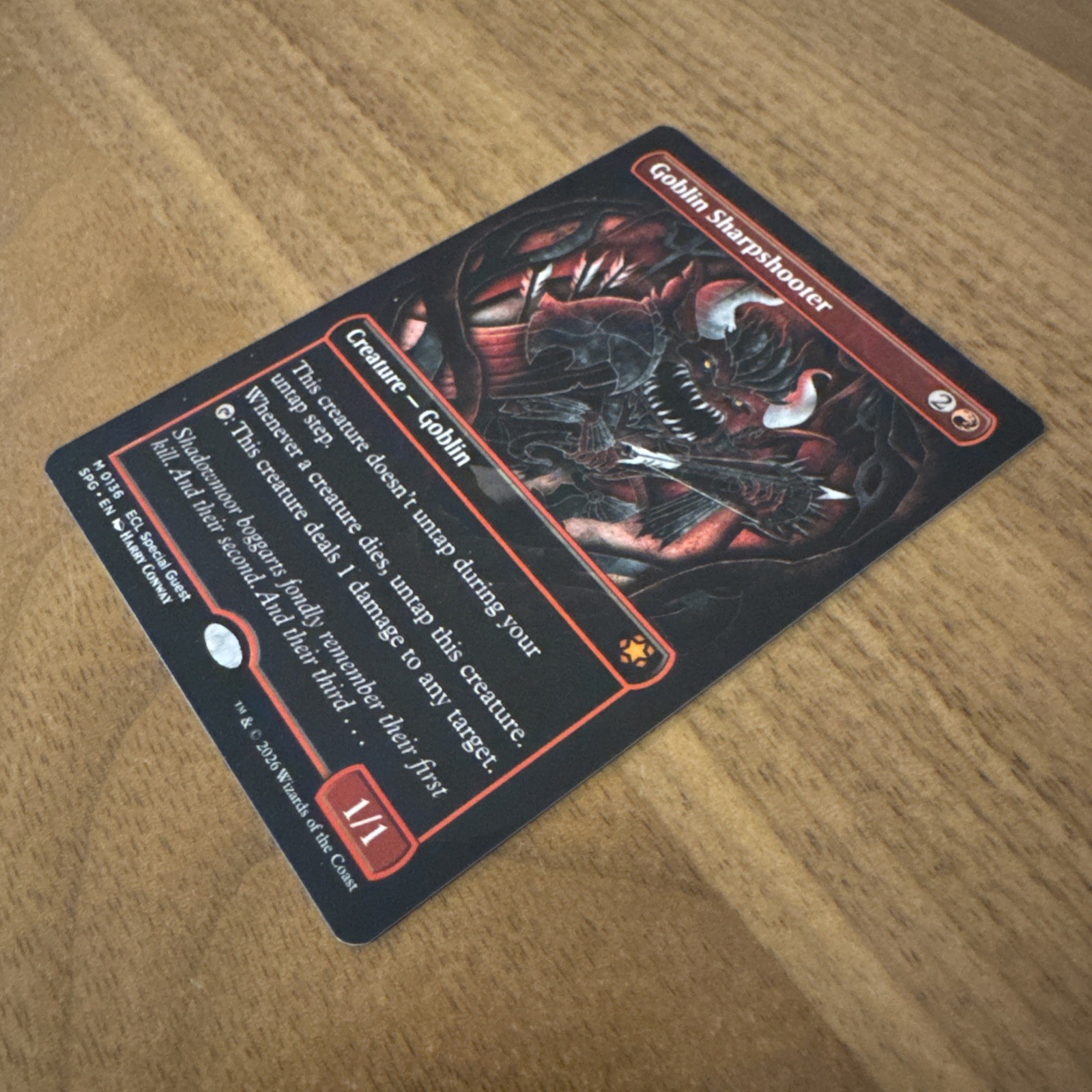 Goblin Sharpshooter (Borderless) Special Guests Regular