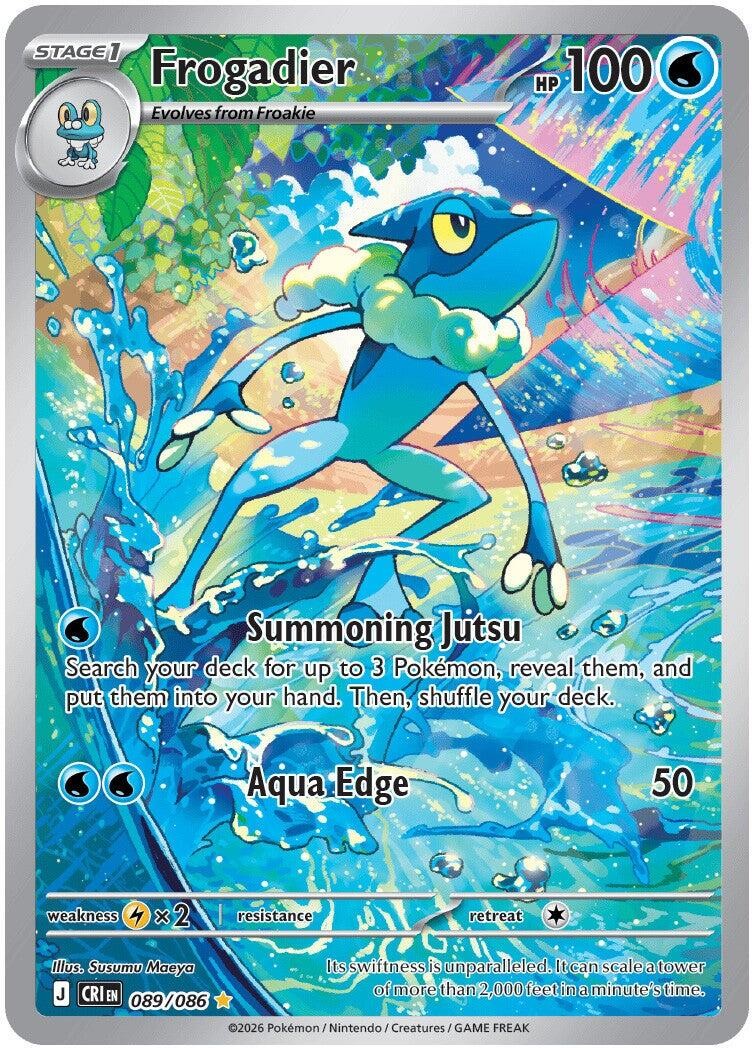 Frogadier [CRI Holofoil – 089/086NM