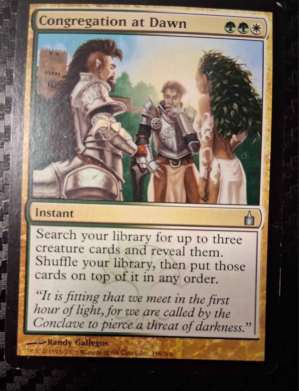 Wizards of the Coast Magic: The Gathering Congregation at Dawn Ravnica Unc 198