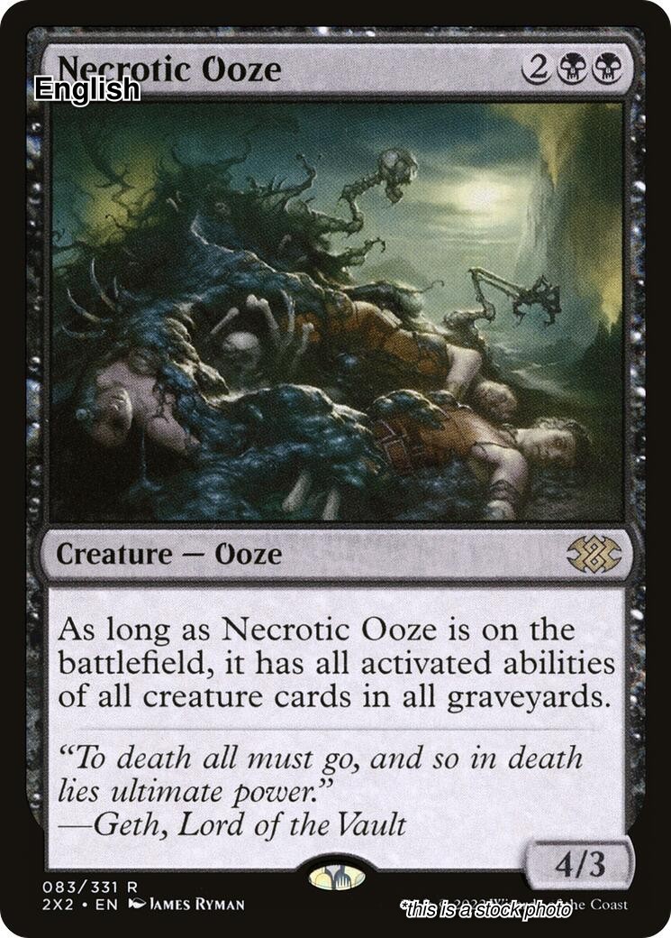 Necrotic Ooze EN [2X2 – 83] – NM TCG MTG