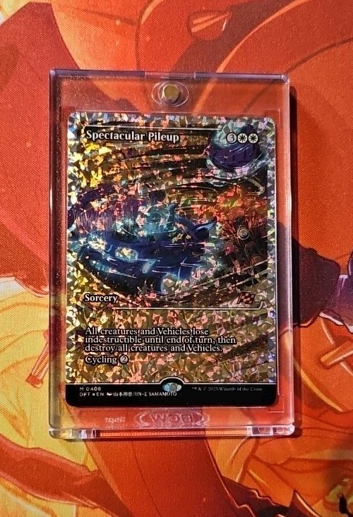 Spectacular Pileup (Showcase) (Fracture Foil) Aetherdrift Foil