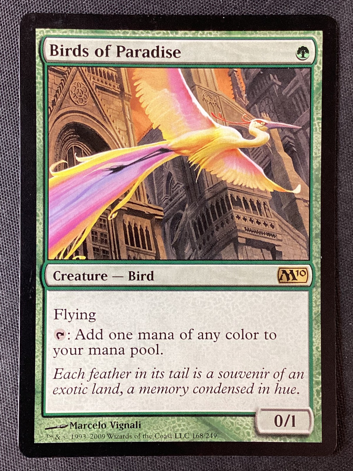 MTG Magic 2010 (M10) #168 Birds of Paradise NM