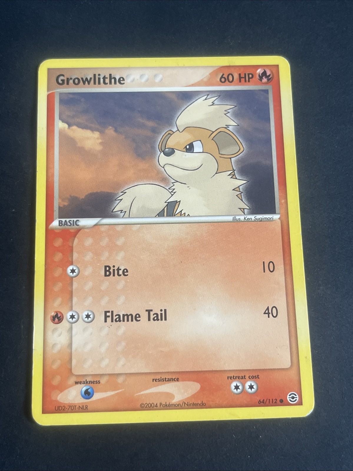 Growlithe 64/112 FireRed & LeafGreen Regular