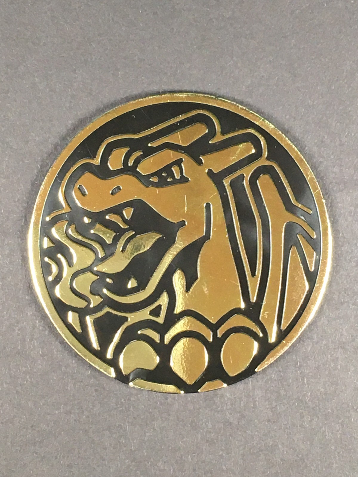 Charizard Gold Jumbo Pokemon TCG Flip Coin