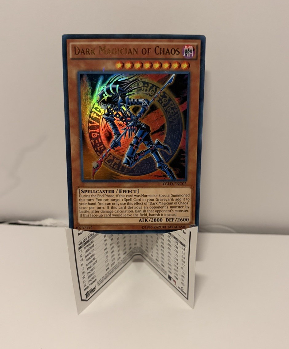 Konami Dark Magician of Chaos YGLD-ENC02 Ultra Rare Holo Limited 2800/2600