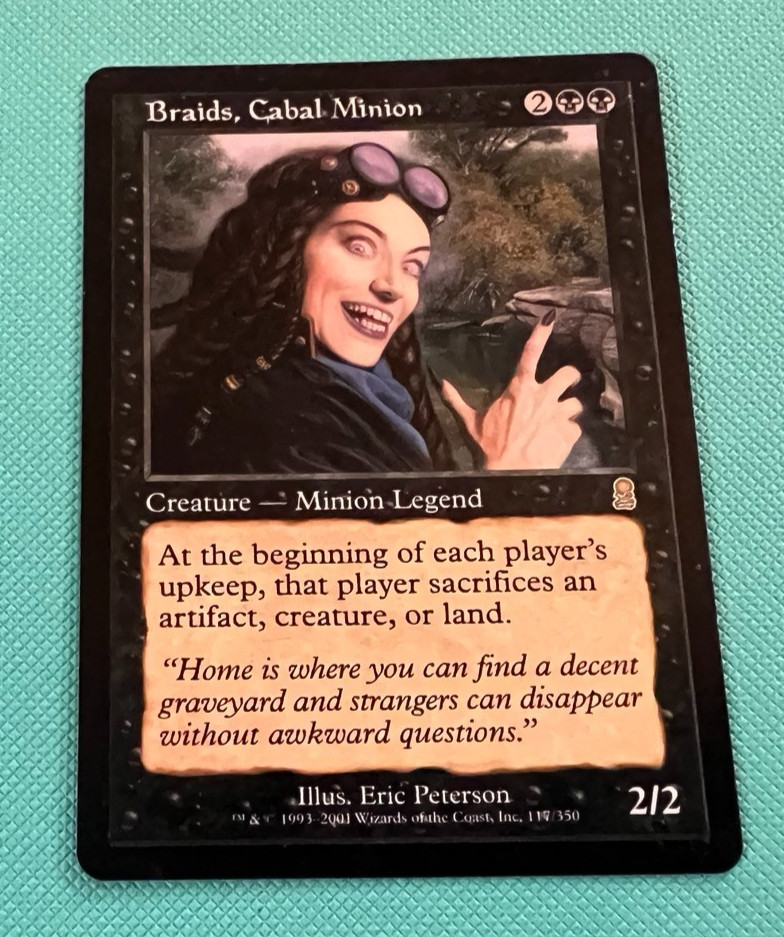 Braids, Cabal Minion – Odyssey – MTG – Magic the Gathering