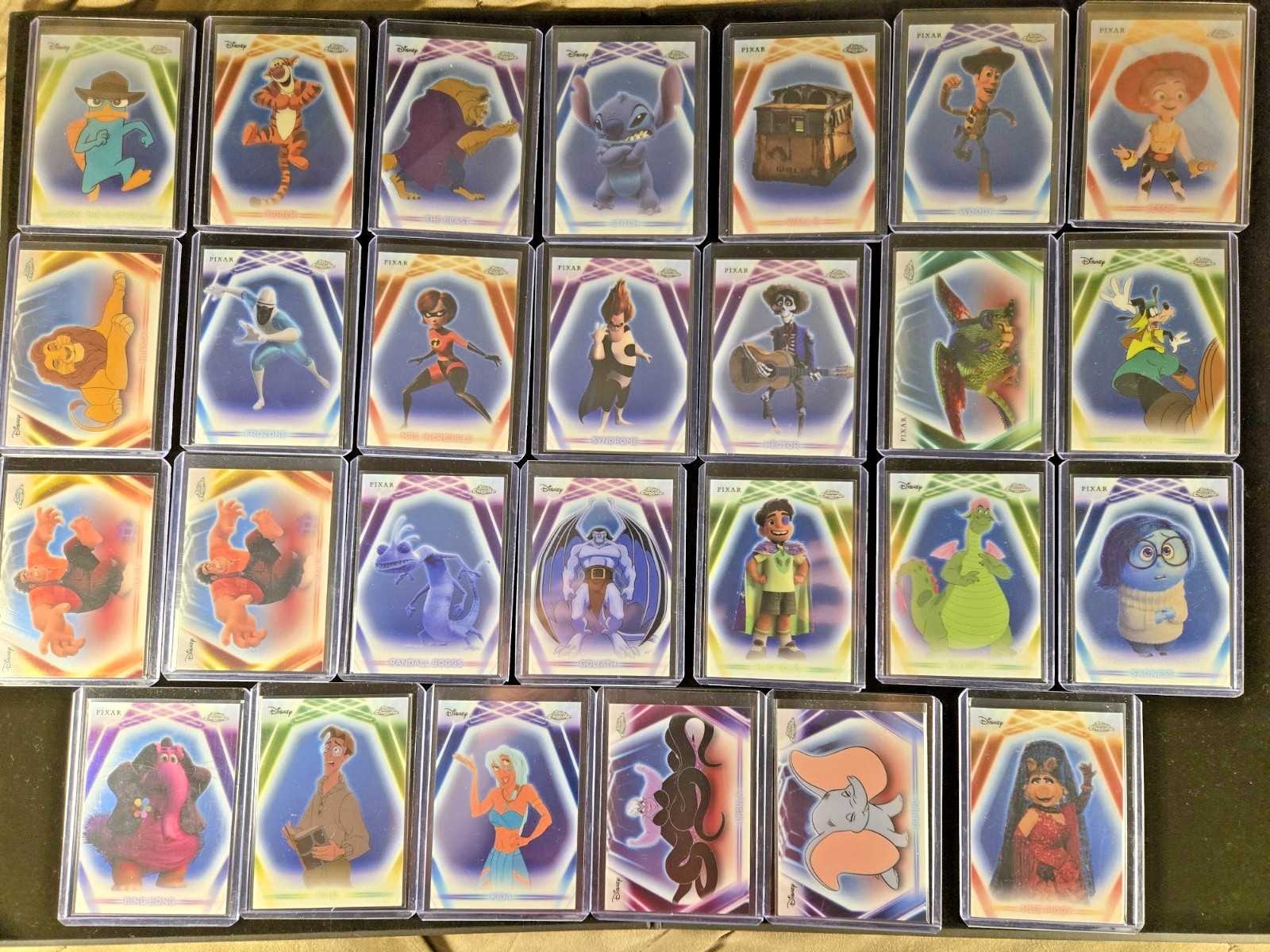 2026 Topps Disney CHROME NEON ETCH CNE 1-200 Complete your set Pick Your Card