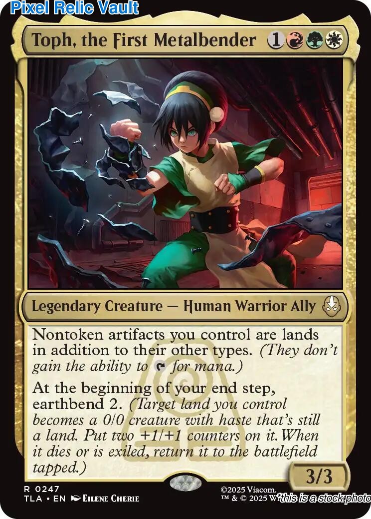 MTG – TLA – 247 – NM – Toph, the First Metalbender