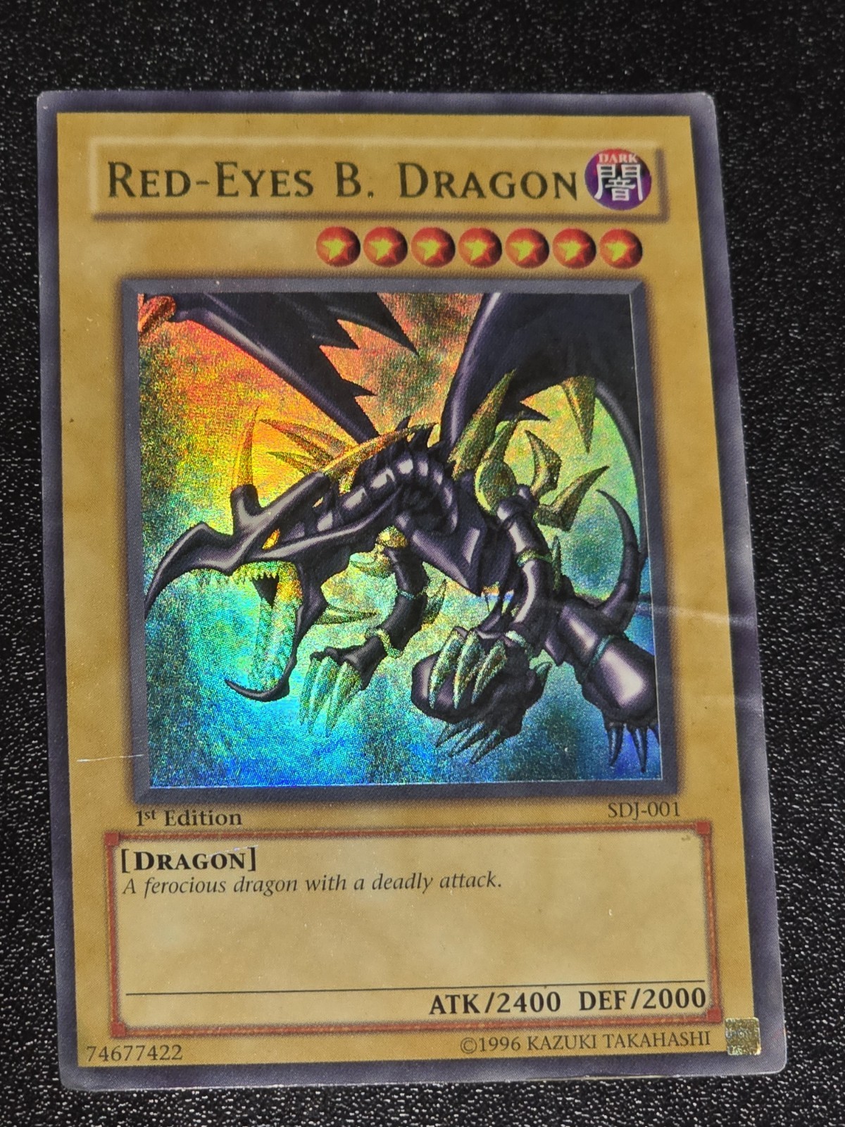 Red-Eyes B. Dragon SDJ-001 Starter Deck: Joey 1st Edition