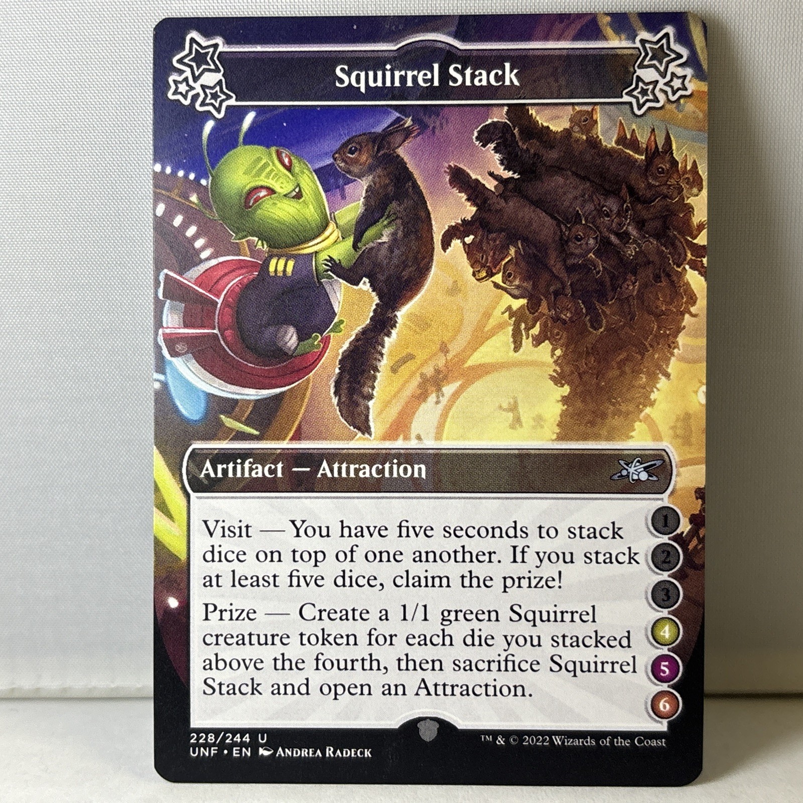 Squirrel Stack (228) Unfinity UNF MTG Magic The Gathering