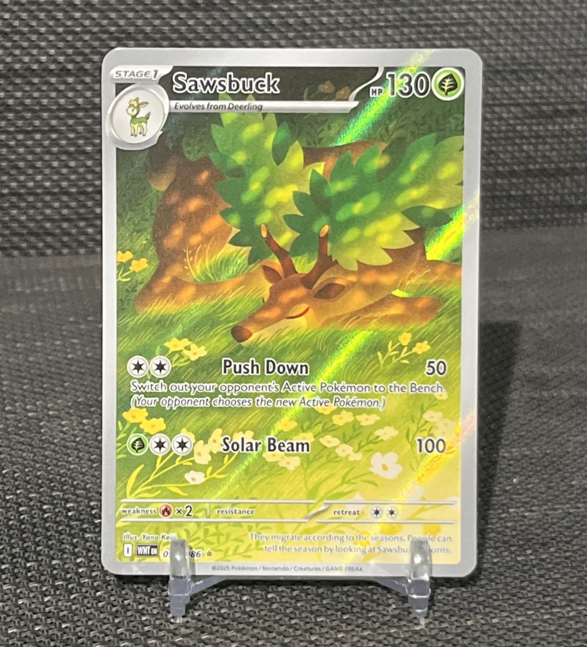 Sawsbuck 092/086 White Flare Illustration