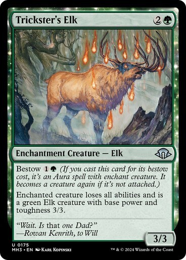 Trickster’s Elk Modern Horizons 3 MTG Magic The Gathering