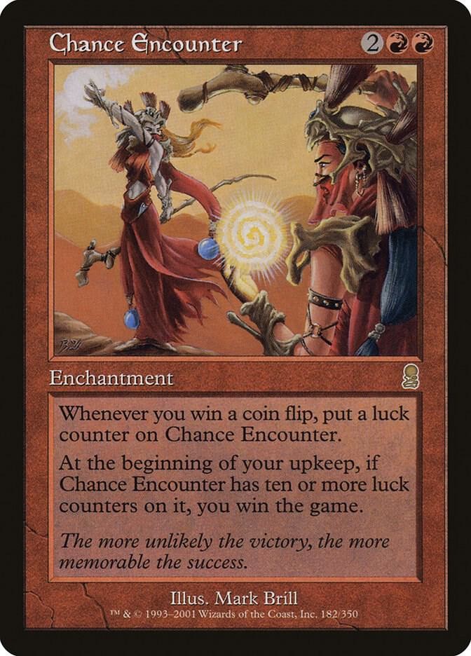 1x Chance Encounter – Odyssey LP – MTG