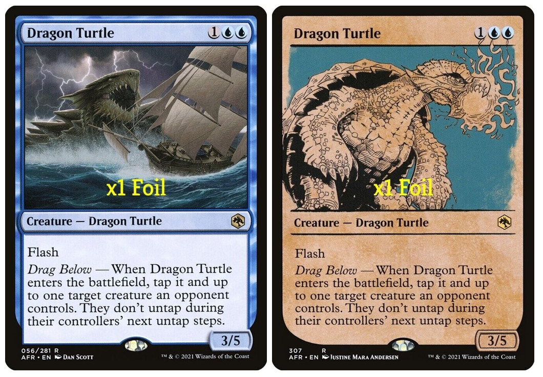 MTG Adventures in the Forgotten Realms AFR Dragon Turtle MINT (SELECT)