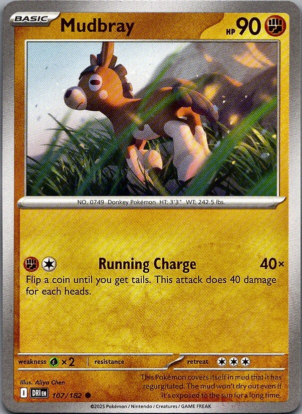 Mudbray – Destined Rivals (NM) 107/182 Fighting Basic #749