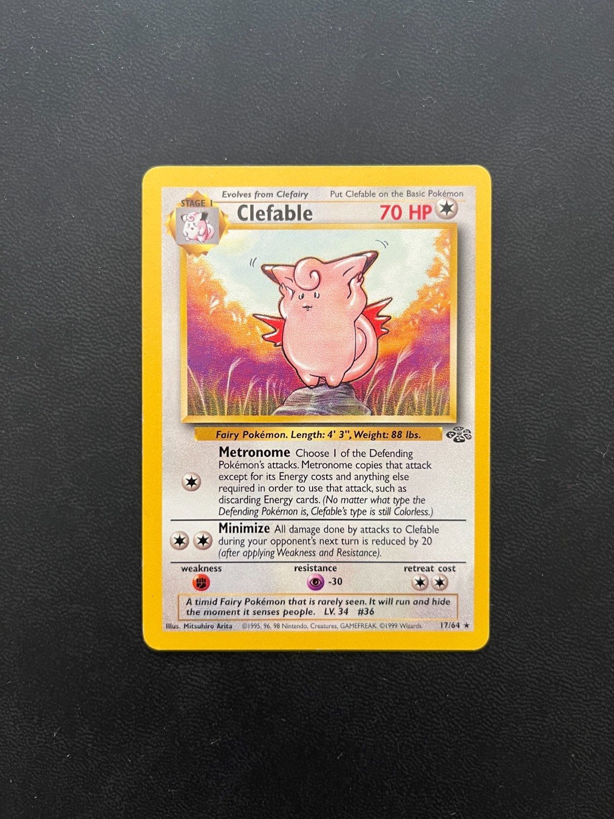 Clefable 17/64 – Jungle (LP)