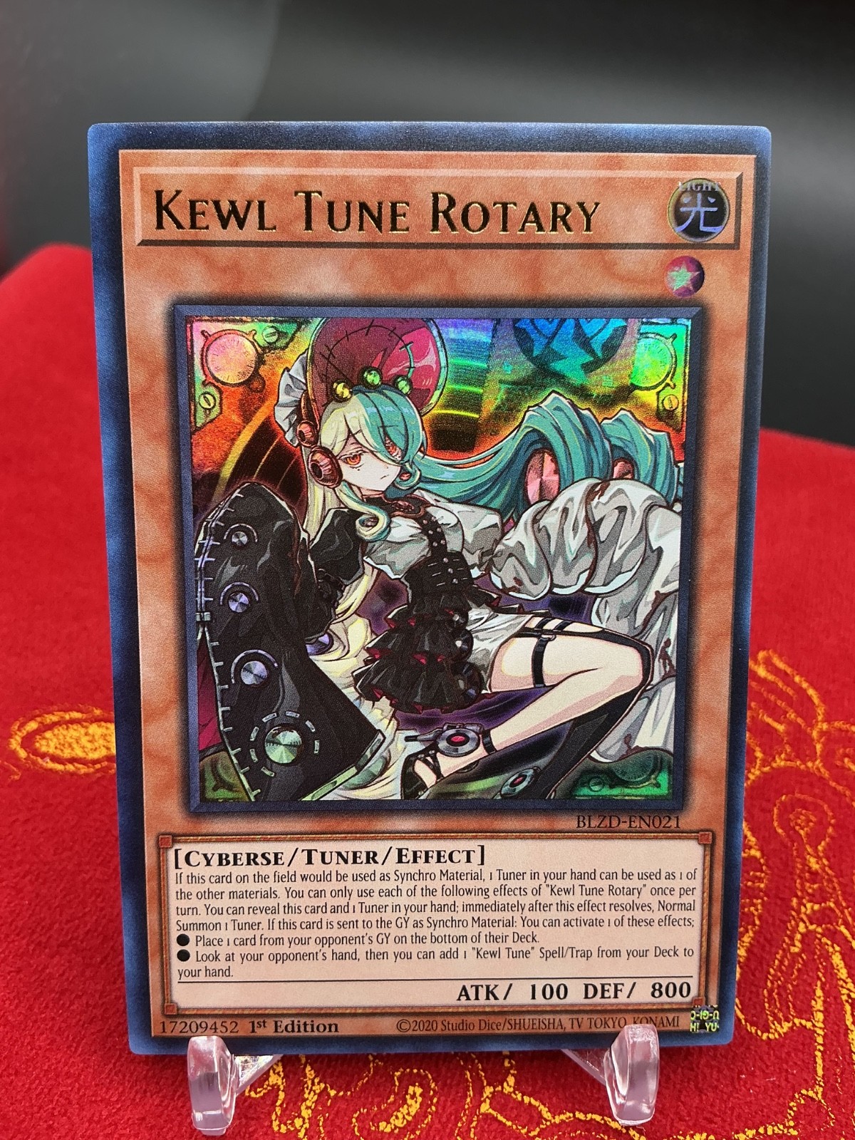 Kewl Tune Rotary BLZD-EN021 Yugioh Blazing Dominion LP