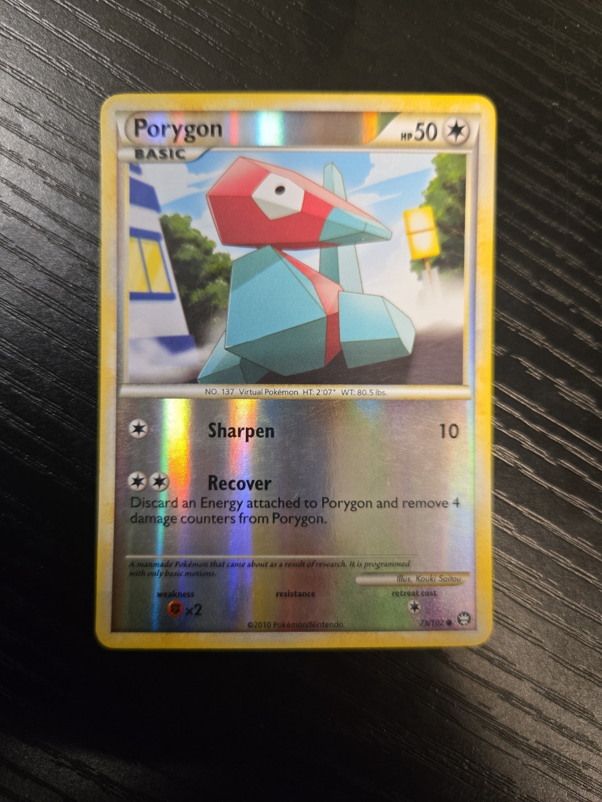Porygon 73/102 Triumphant Reverse Holo Lp