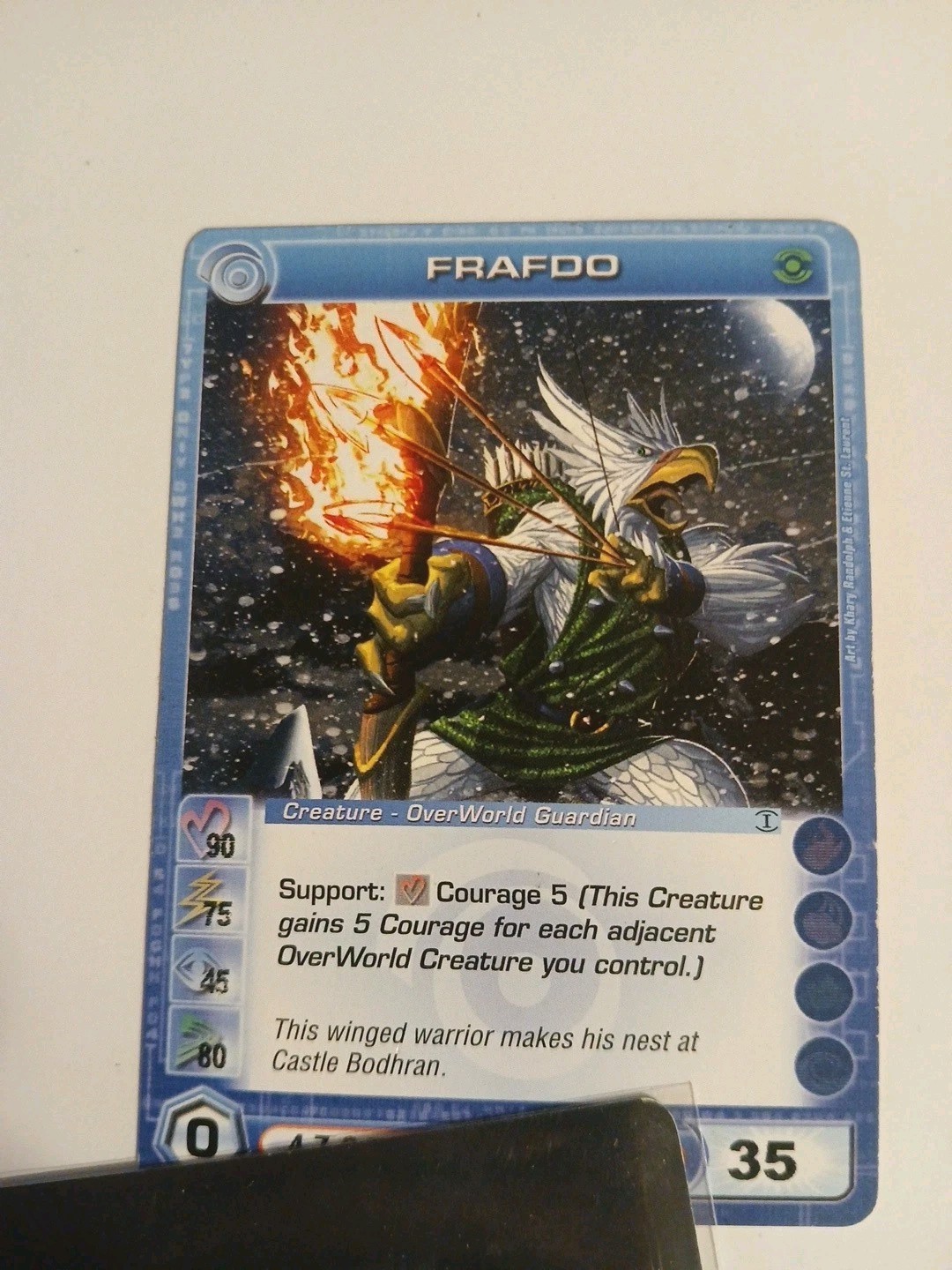 Chaotic FRAFDO 0/5 Max Stat – Uncommon Overworld Guardian Creature DMG