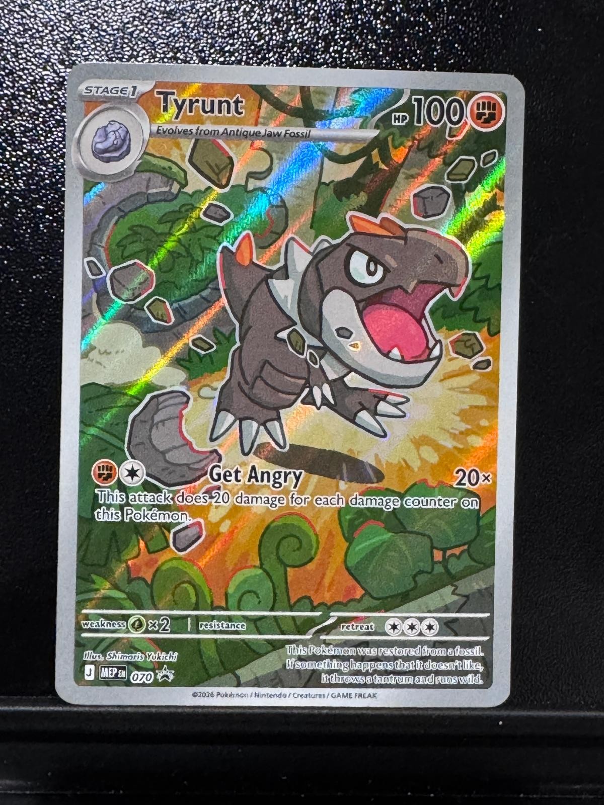 Tyrunt 070 Holo Promo ME: Mega Evolution Promo Pokemon Near Mint