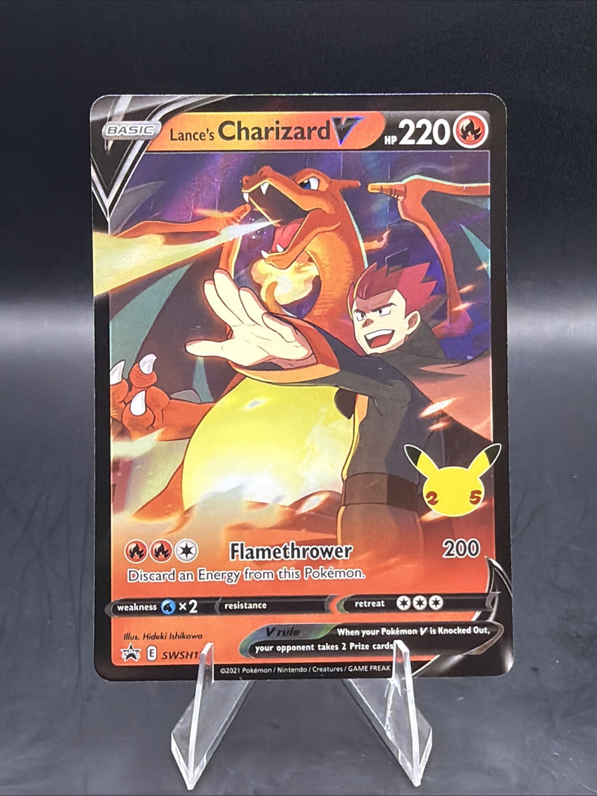 Lance’s Charizard V SWSH133 SWSH: Sword & Shield Promo Cards Holo