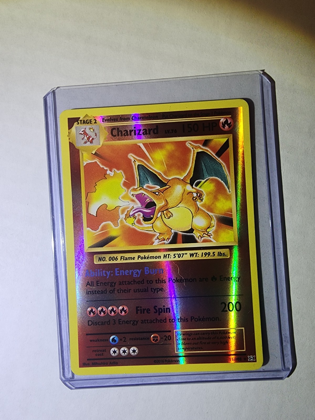 Pokémon Charizard XY Evolutions 11/108 Holo