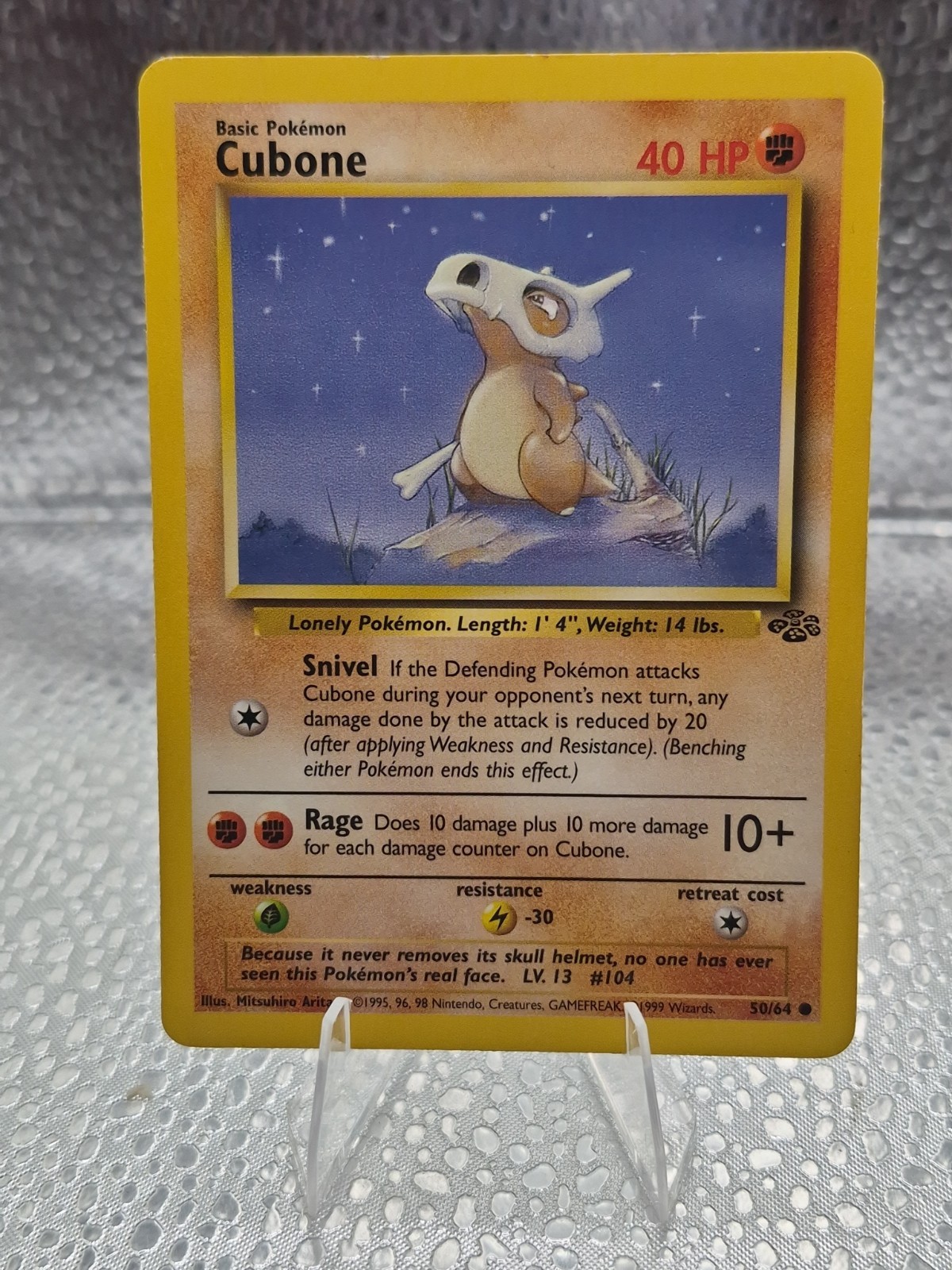 Wizards of the Coast Cubone Jungle 50/64 1999 Unlimited Regular English 40 MP