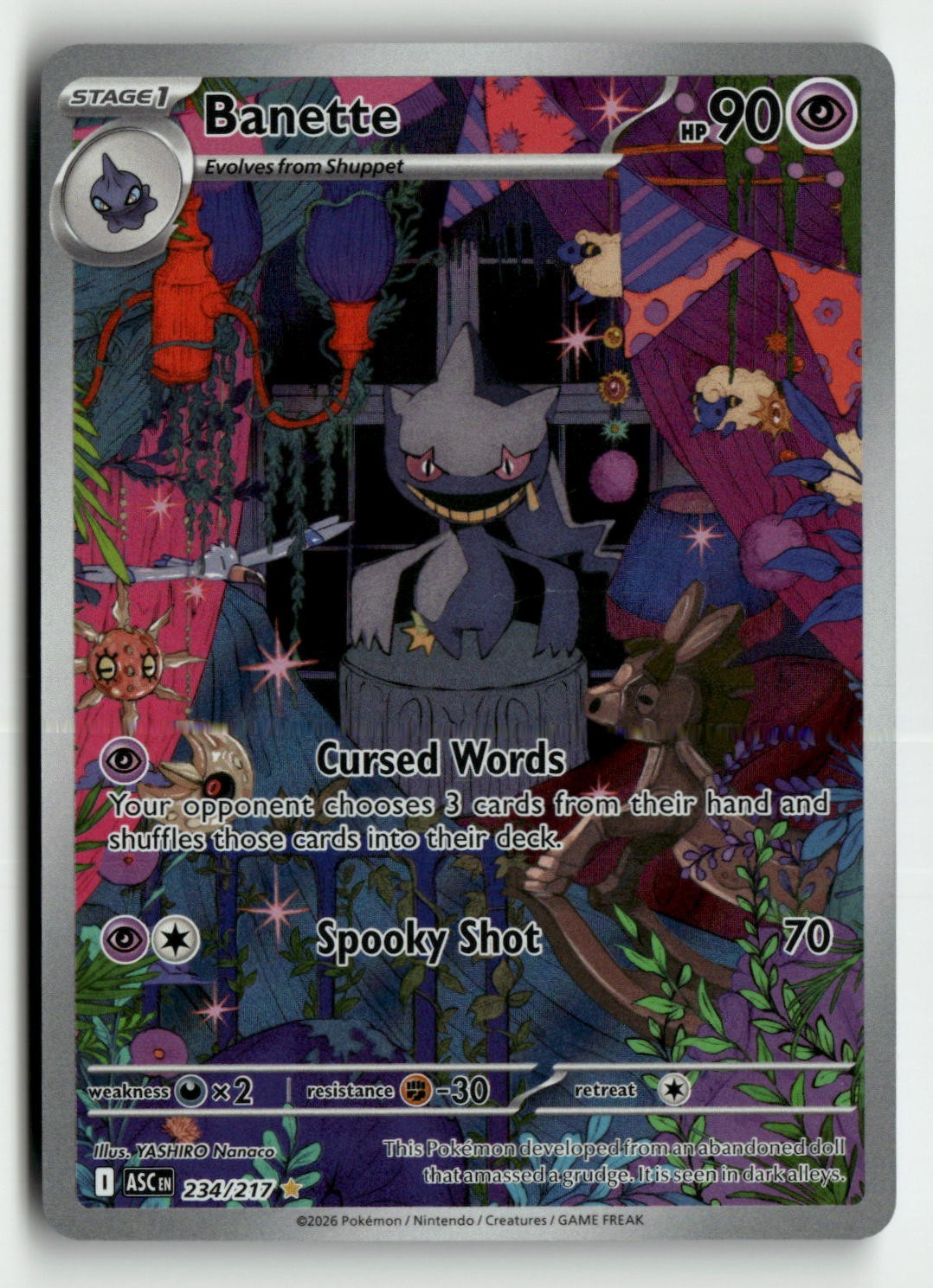Banette – 234/217 – ME: Ascended Heroes (ASC) Pokemon
