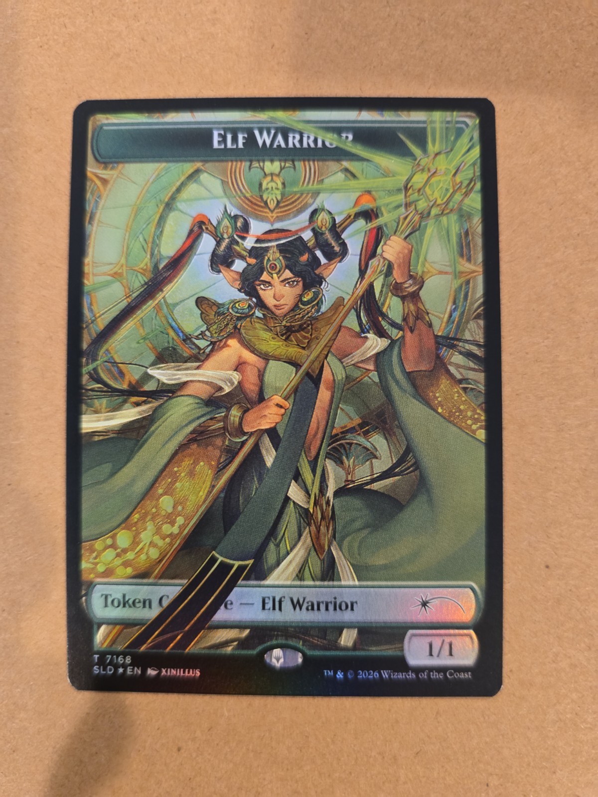 Elf Warrior – Foil – Token Creature – Their Magic is Limitless Secret Lair – MTG