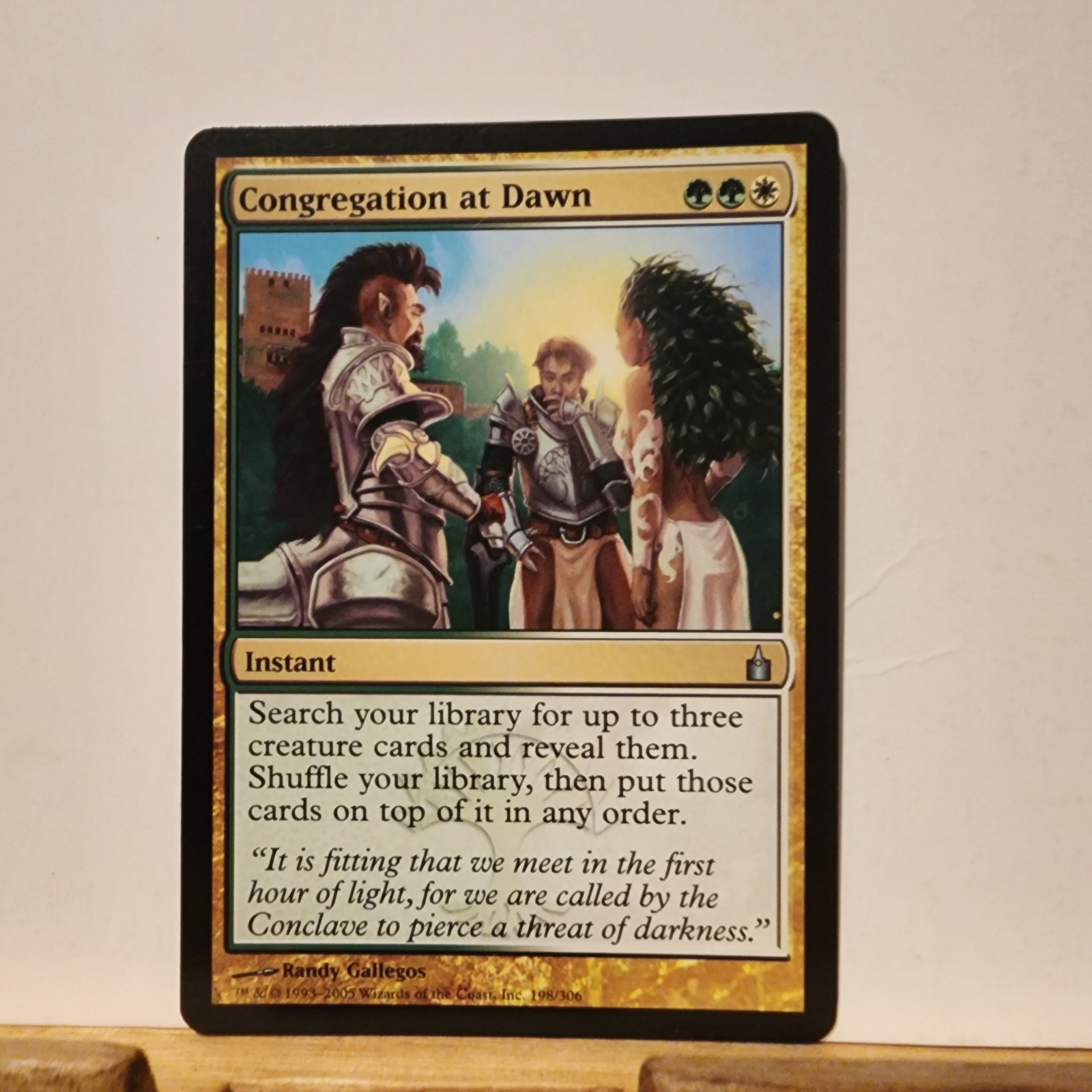 MtG Congregation at Dawn 198/306 Ravnica: City of Guilds Regular Uncommon NM