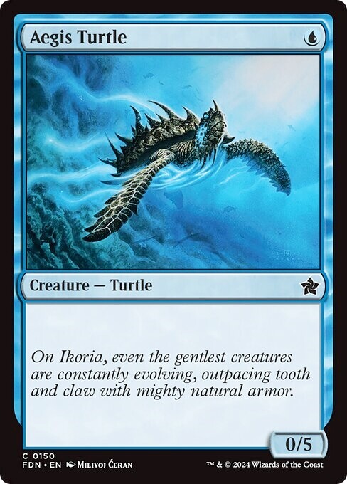 AEGIS TURTLE x4 mtg NM-M Foundations 4 Common