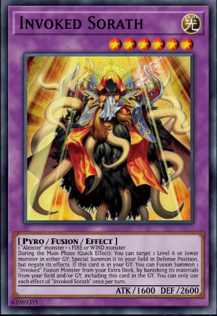Invoked Sorath – CORI-EN030 – Super Rare – Chaos Origins – NM/M