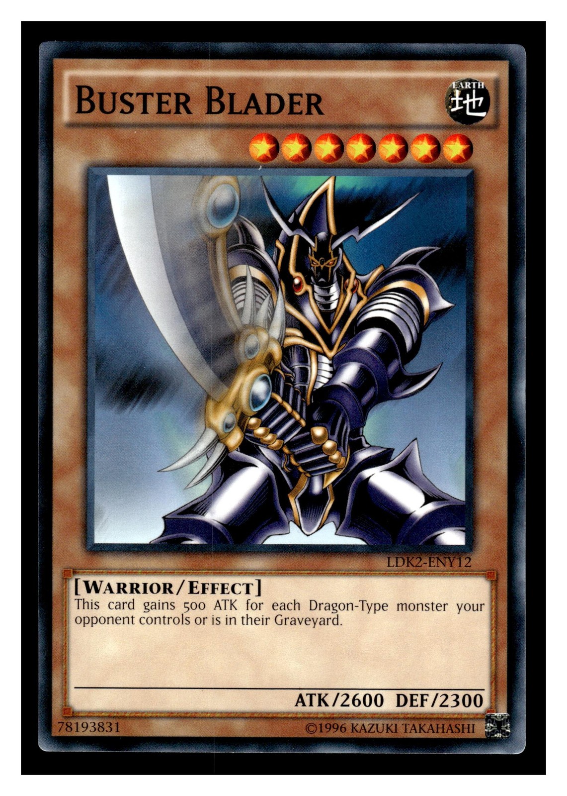 Yu-Gi-Oh! Legendary Decks II Buster Blader #LDK2-ENY12