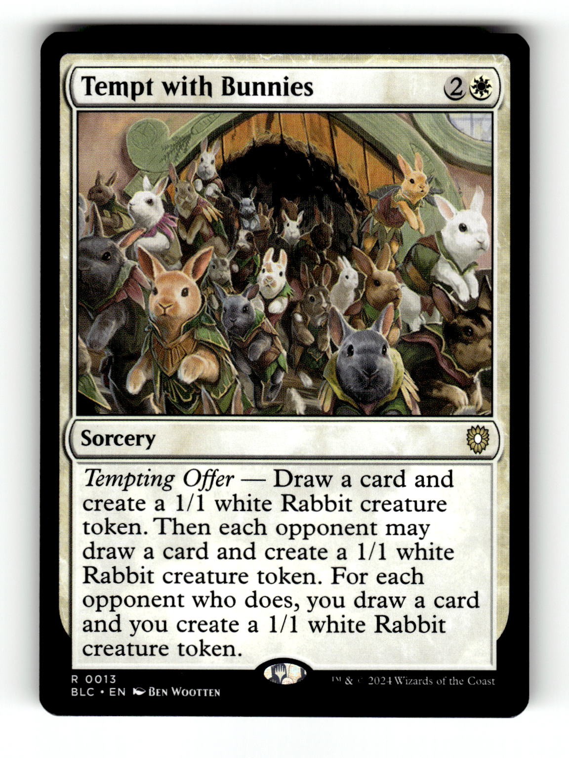 MTG: Tempt with Bunnies | Commander: Bloomburrow 13 NM