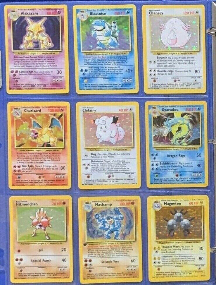 1st Edition – Old Pokemon Cards – 100% Vintage – WOTC ONLY – 10 card Gen 1 & 2